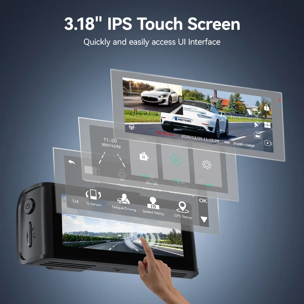 Bayi F7N-Touch Araç Video Kayd - Dual Dash Cam With Gps Wifi incelemesi ve fiyatı
