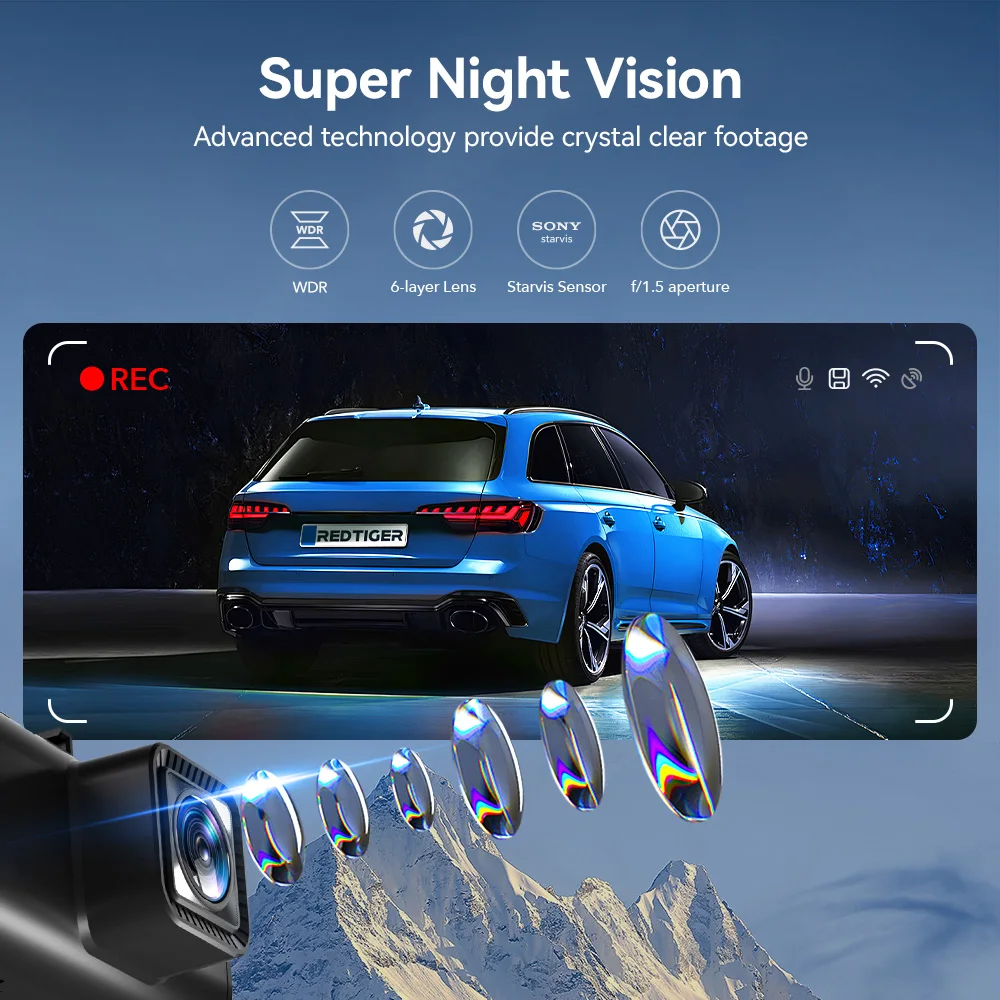 Bayi F7N-Touch Araç Video Kayd - Dual Dash Cam With Gps Wifi incelemesi ve fiyatı
