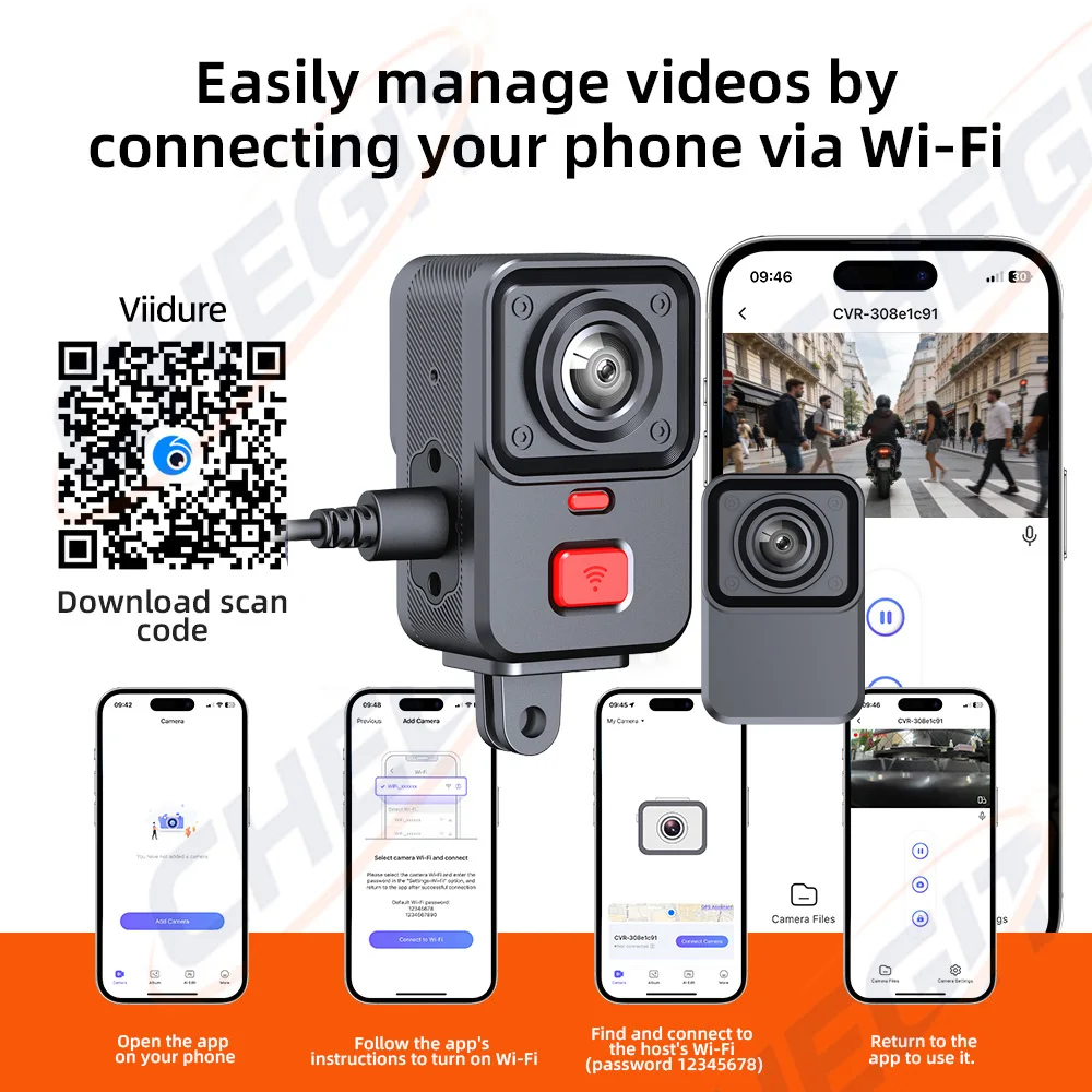 2K Çift Lensli HD Motosiklet S - Dash Cam 2K Dual Lens incelemesi ve fiyatı